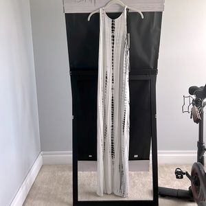 Lila Clothing Co tie-dye maxi dress. Black and white. Size S new with tag
